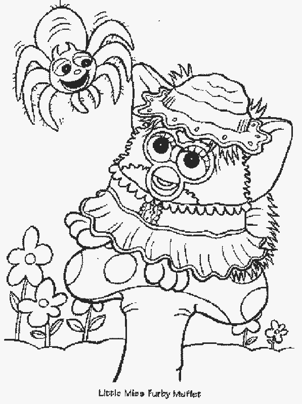 Furby kolorowanki